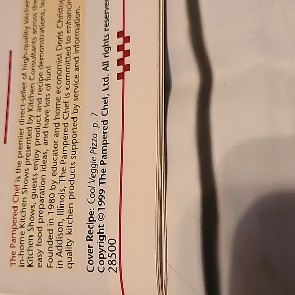 Pampered Chef Classics Recipe Book - Picture 3 of 4